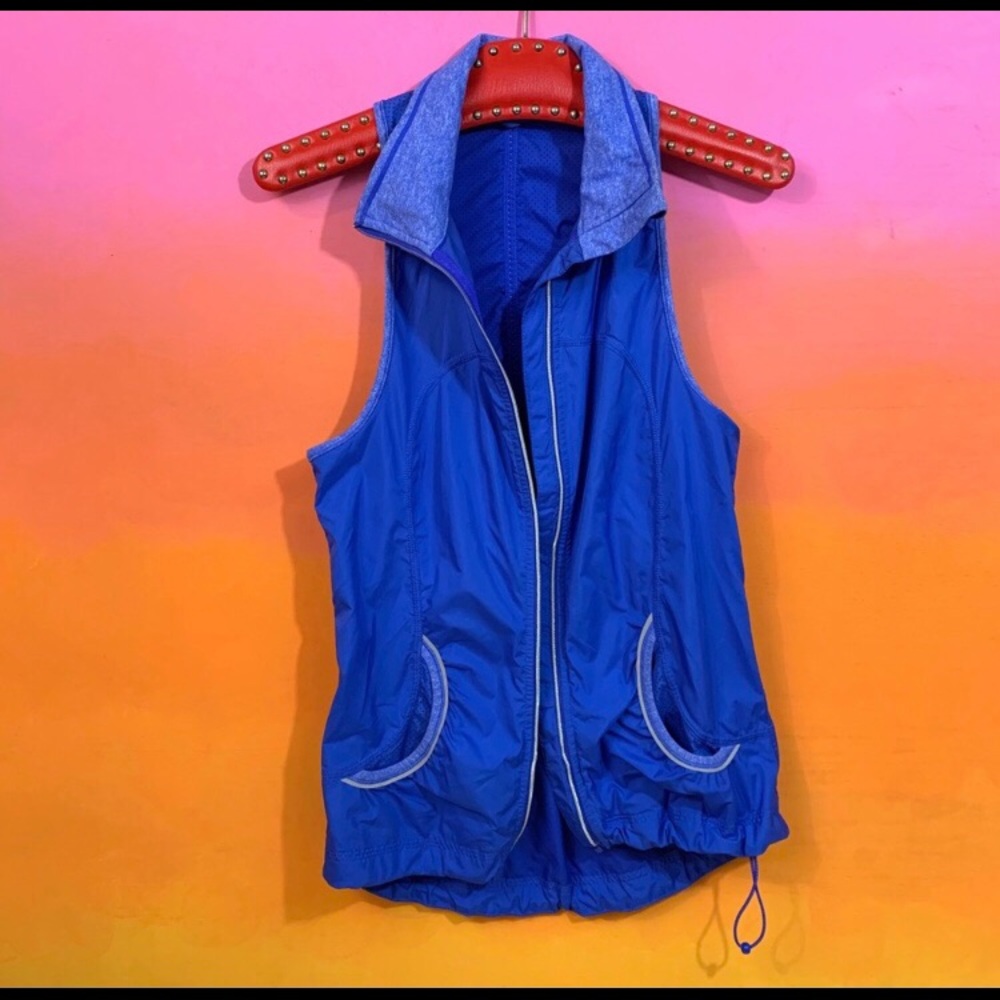 🔴Lululemon Blue Windbreaker Vest
